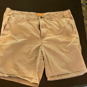 Joe Fresh Tan Flat Front Shorts